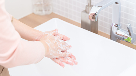 一作業ごとに手を洗うこと